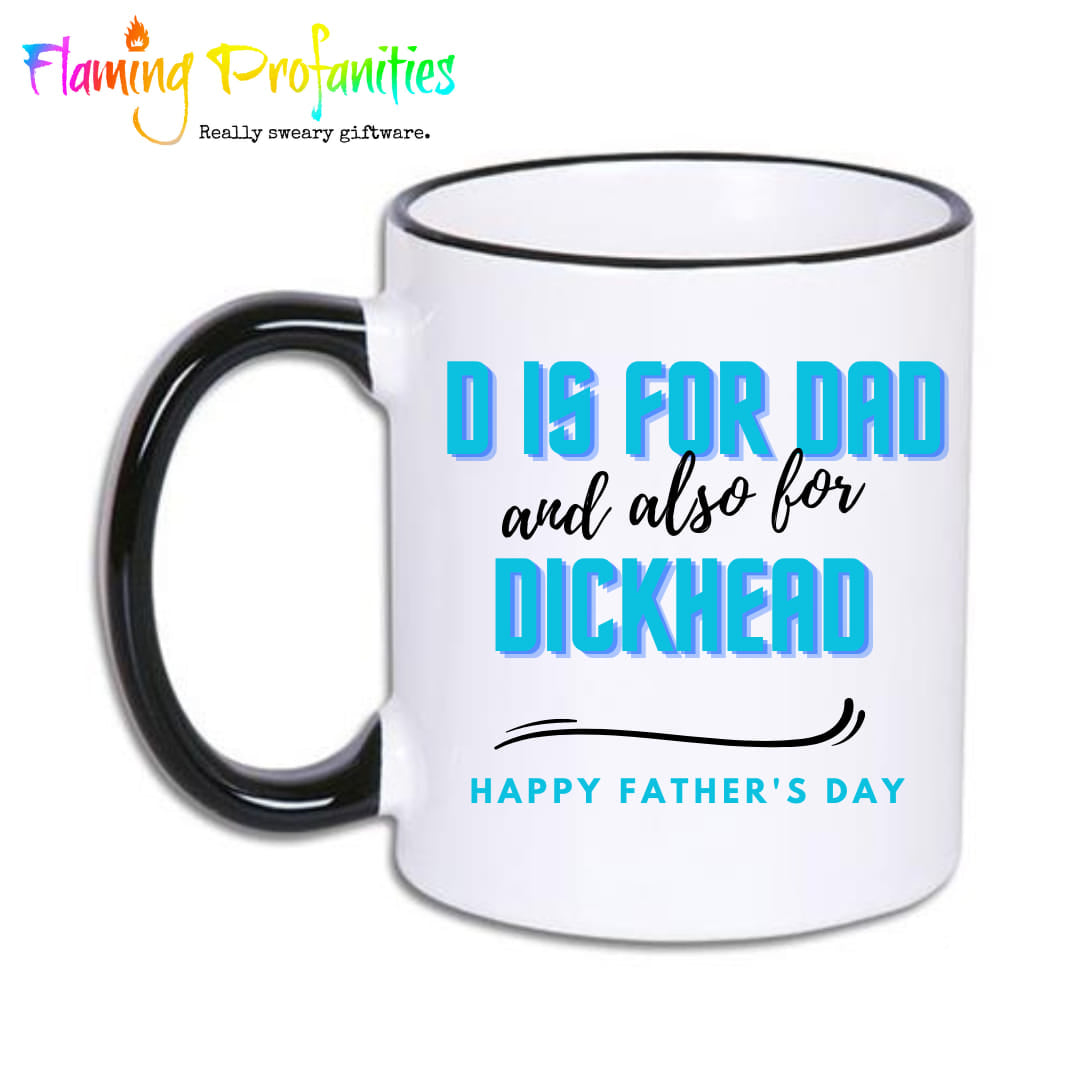 D is For Dad Coffee Mug