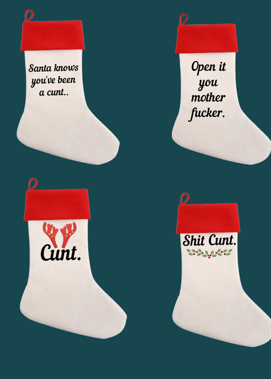 Cunty Christmas Stocking