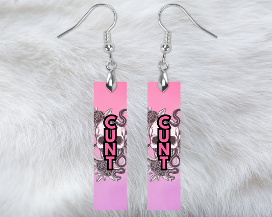 Cunt Bar Earrings