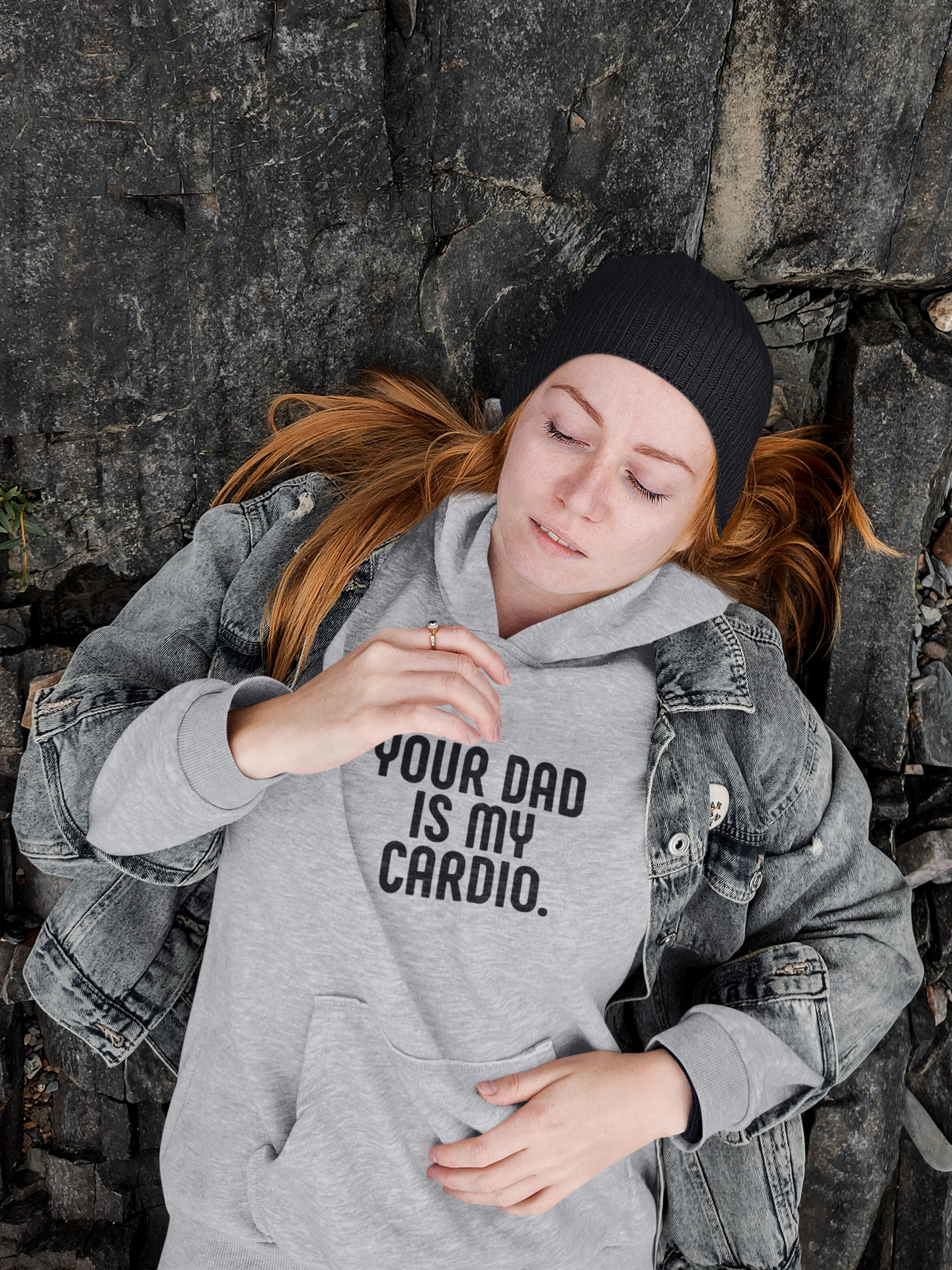 Your dad is my cardio - Hoodie