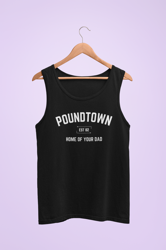 Poundtown! - Black Tank - Woman's